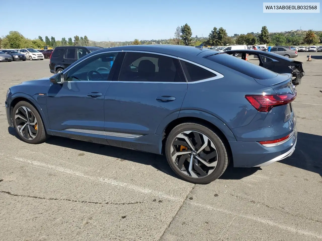 2020 Audi E-Tron Sportback Prestige VIN: WA13ABGE0LB032568 Lot: 56541685