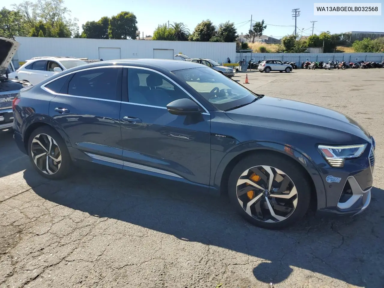 2020 Audi E-Tron Sportback Prestige VIN: WA13ABGE0LB032568 Lot: 56541685