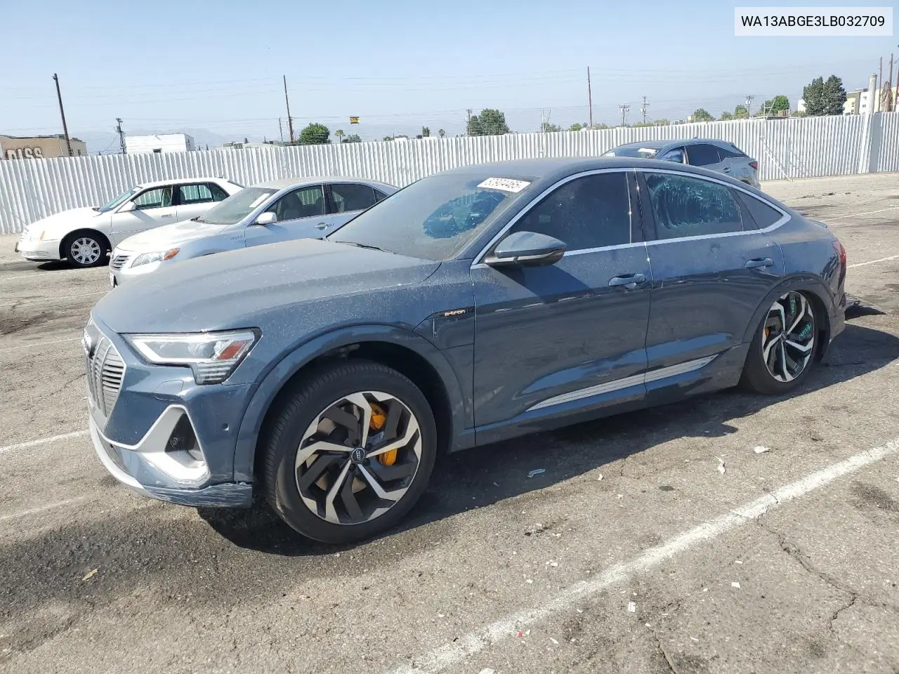 2020 Audi E-Tron Sportback Prestige VIN: WA13ABGE3LB032709 Lot: 60904465