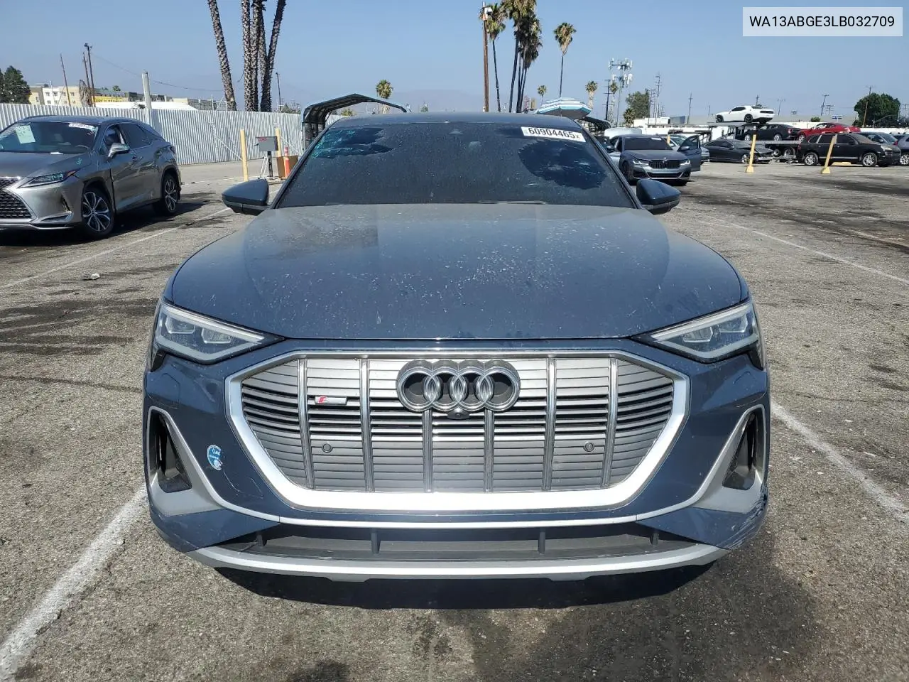 2020 Audi E-Tron Sportback Prestige VIN: WA13ABGE3LB032709 Lot: 60904465