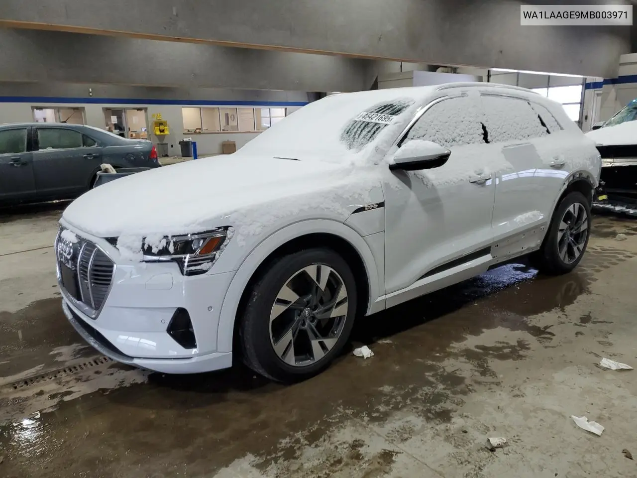 2021 Audi E-Tron Premium Plus VIN: WA1LAAGE9MB003971 Lot: 45421695