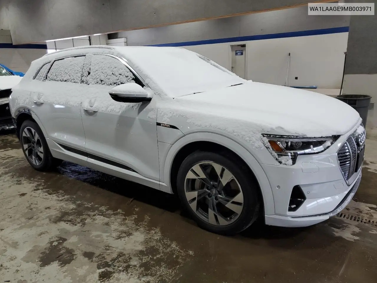2021 Audi E-Tron Premium Plus VIN: WA1LAAGE9MB003971 Lot: 45421695