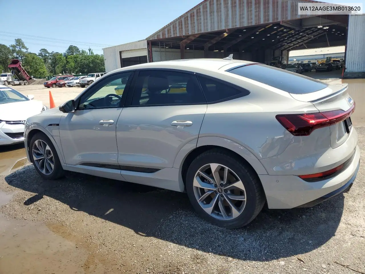 2021 Audi E-Tron Sportback Premium Plus VIN: WA12AAGE3MB013620 Lot: 53856925
