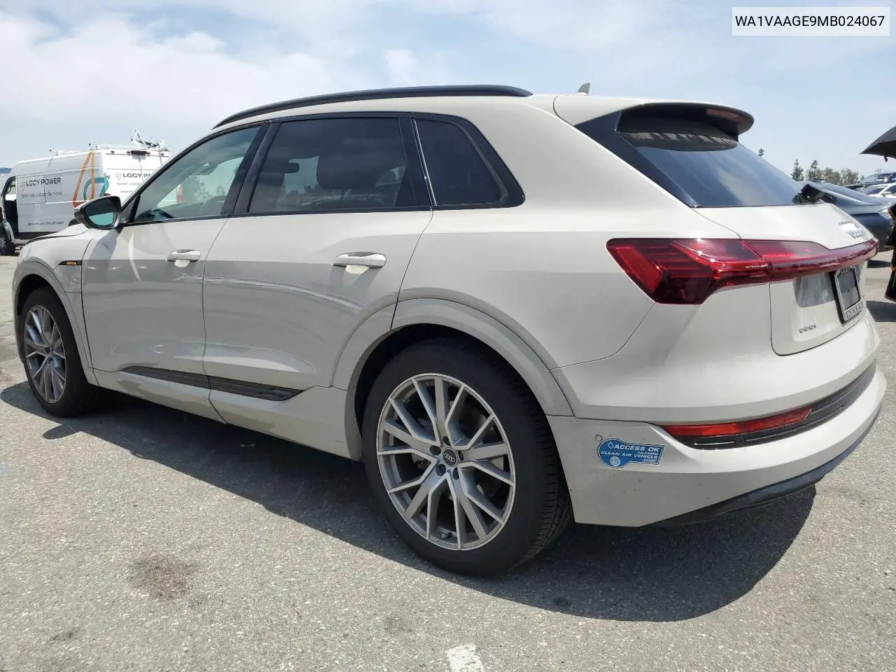 2021 Audi E-Tron Prestige VIN: WA1VAAGE9MB024067 Lot: 55161285