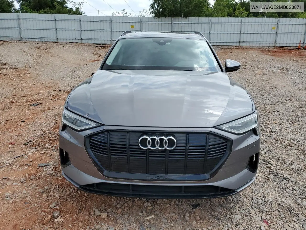 2021 Audi E-Tron Premium Plus VIN: WA1LAAGE2MB020871 Lot: 58136355