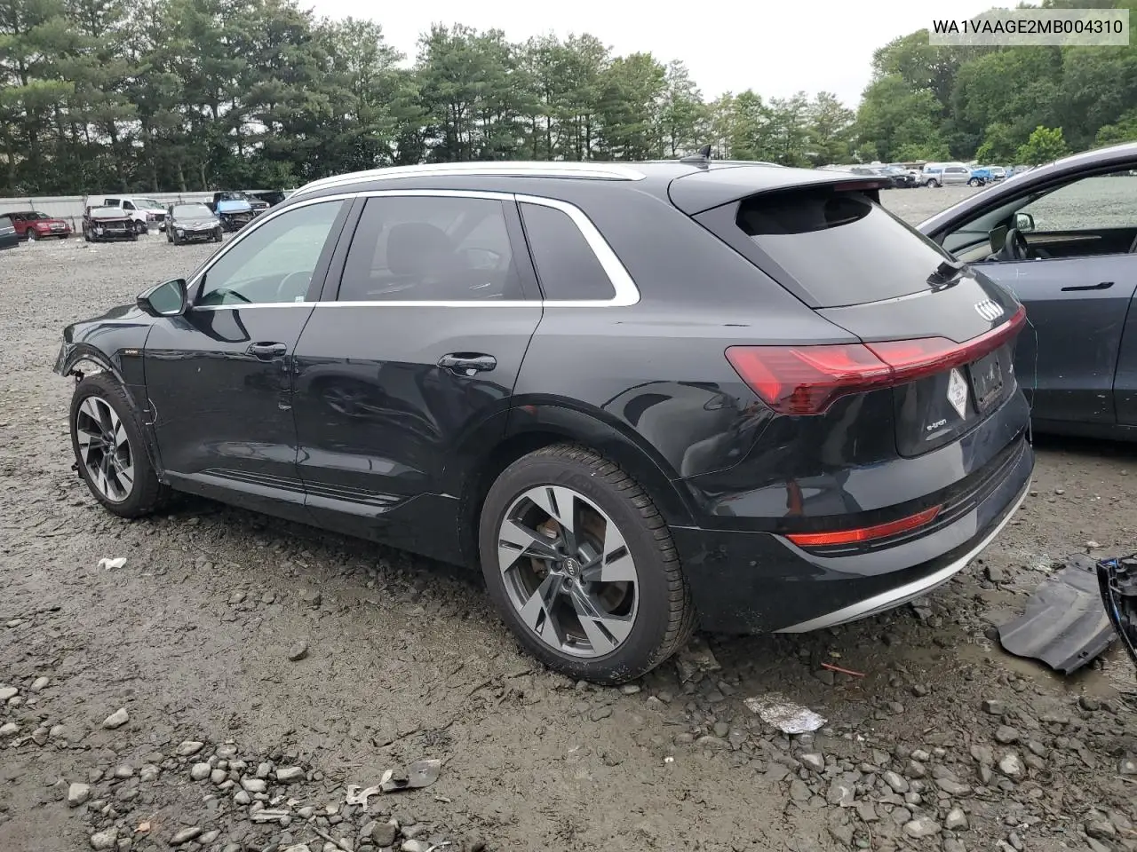 2021 Audi E-Tron Prestige VIN: WA1VAAGE2MB004310 Lot: 60638165