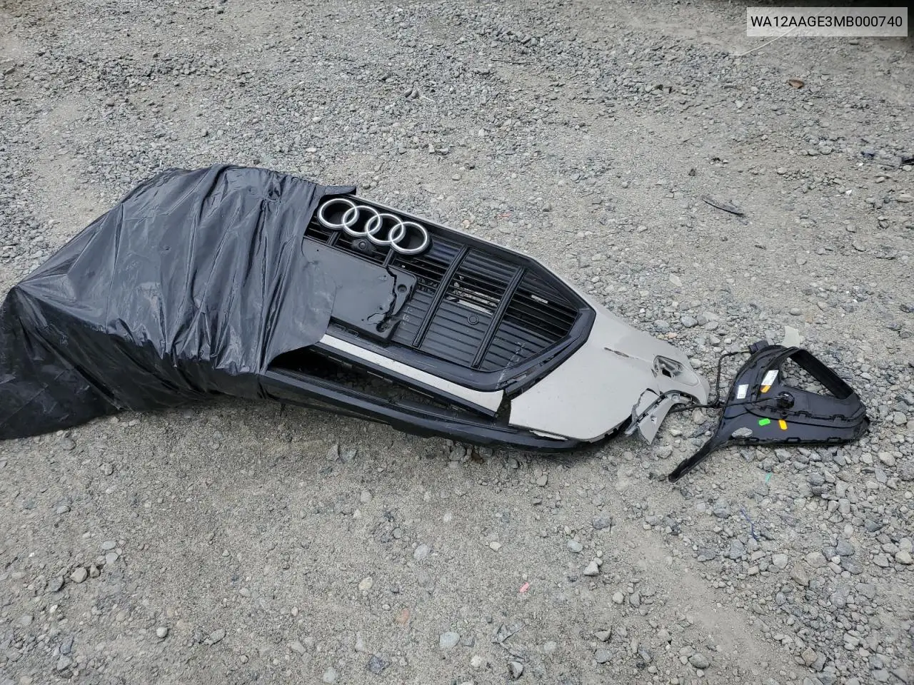 2021 Audi E-Tron Sportback Premium Plus VIN: WA12AAGE3MB000740 Lot: 61276315