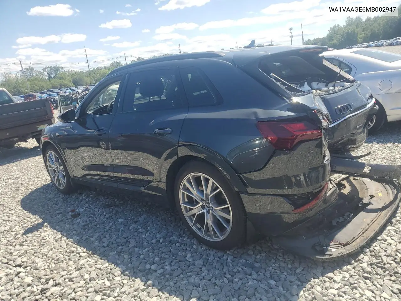 2021 Audi E-Tron Prestige VIN: WA1VAAGE6MB002947 Lot: 65603445