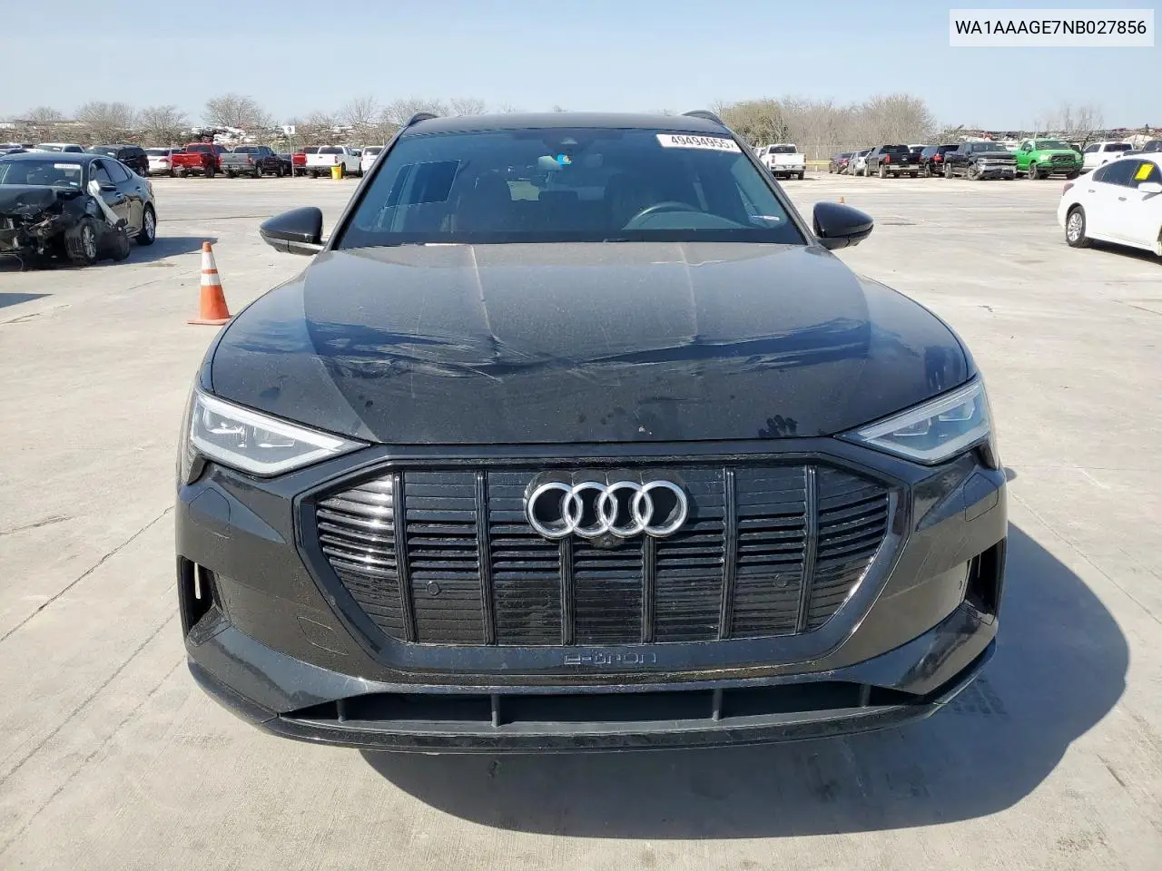 2022 Audi E-Tron Premium VIN: WA1AAAGE7NB027856 Lot: 49494955
