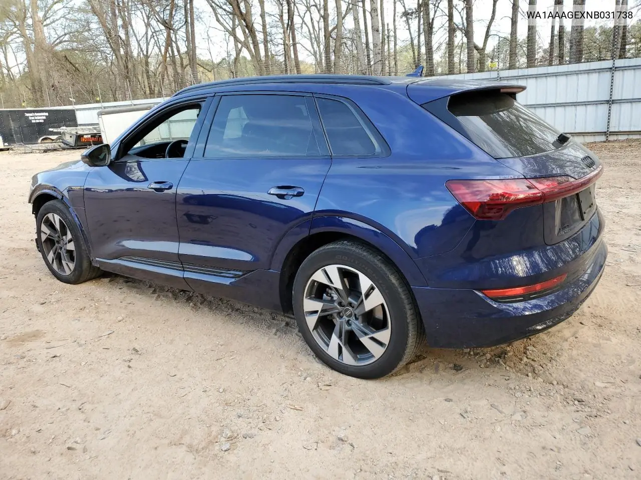 2022 Audi E-Tron Premium VIN: WA1AAAGEXNB031738 Lot: 51078215
