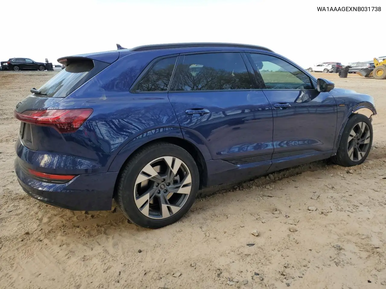 2022 Audi E-Tron Premium VIN: WA1AAAGEXNB031738 Lot: 51078215