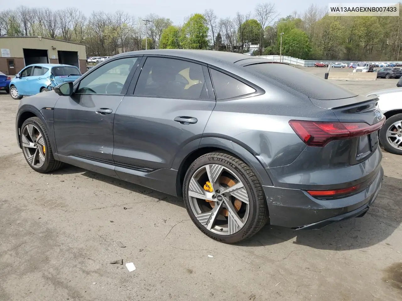 2022 Audi E-Tron Sportback Prestige VIN: WA13AAGEXNB007433 Lot: 54138045