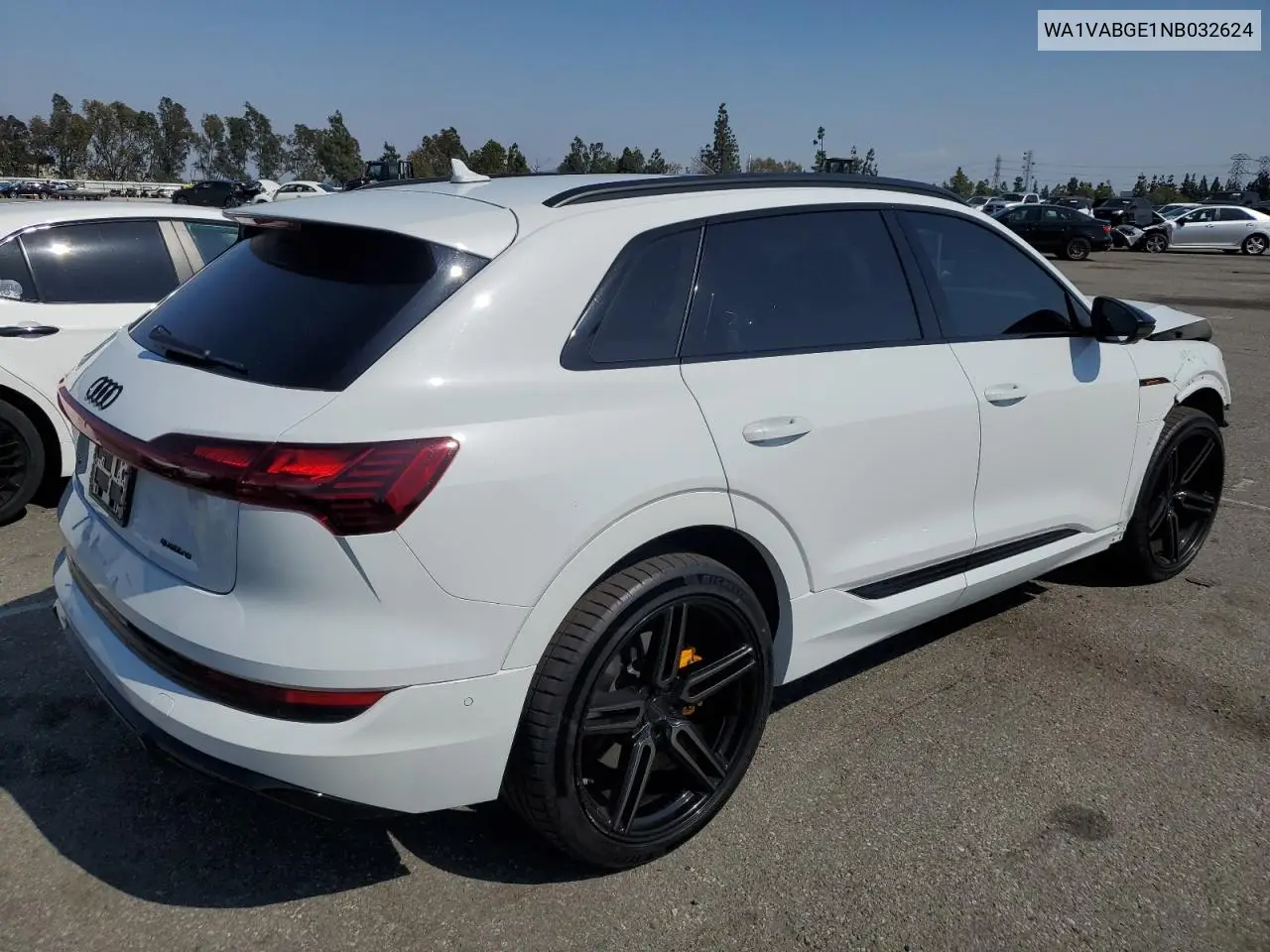 2022 Audi E-Tron Chronos VIN: WA1VABGE1NB032624 Lot: 54871905