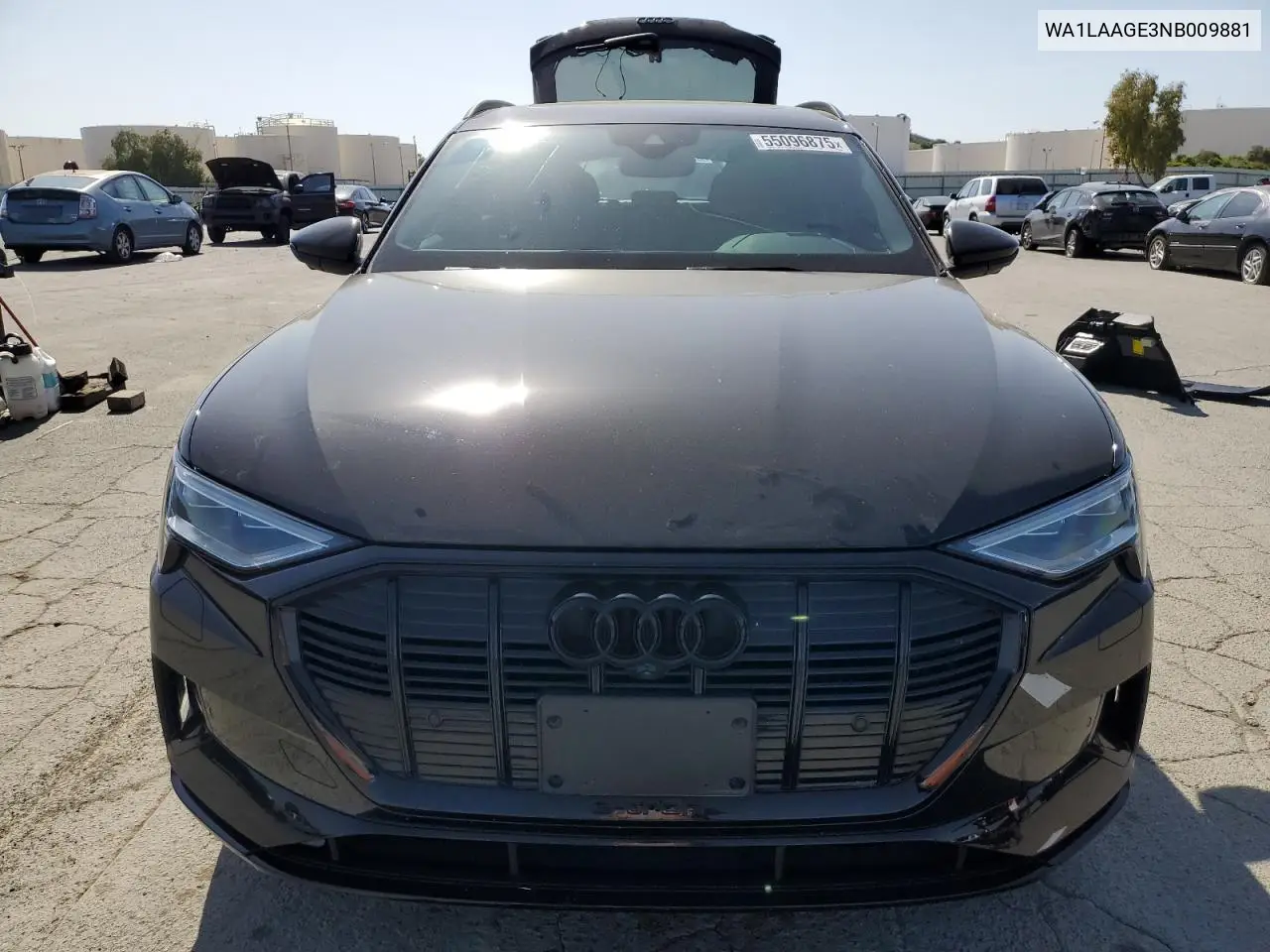 2022 Audi E-Tron Premium Plus VIN: WA1LAAGE3NB009881 Lot: 55096875