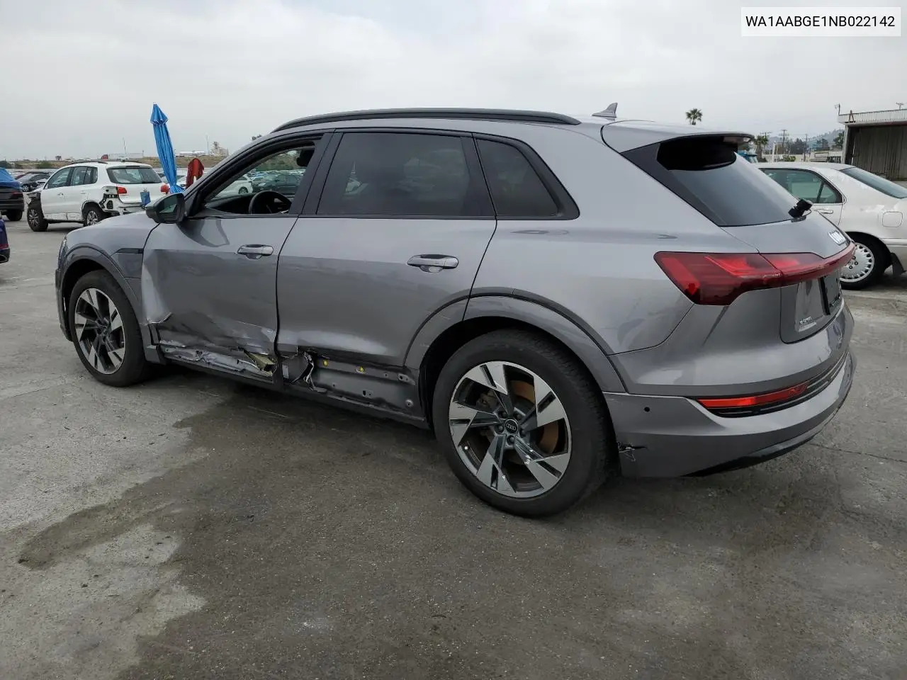 2022 Audi E-Tron Premium VIN: WA1AABGE1NB022142 Lot: 55533575