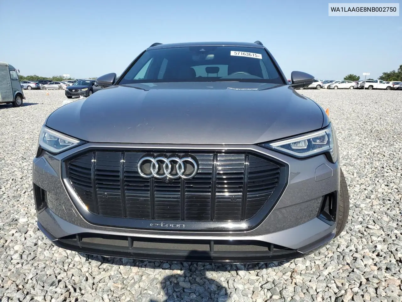 2022 Audi E-Tron Premium Plus VIN: WA1LAAGE8NB002750 Lot: 57163615