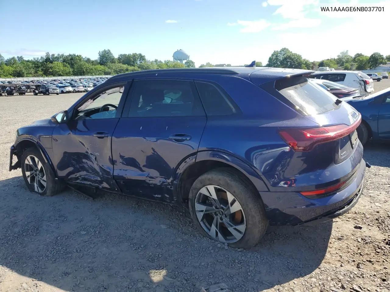 2022 Audi E-Tron Premium VIN: WA1AAAGE6NB037701 Lot: 57345535