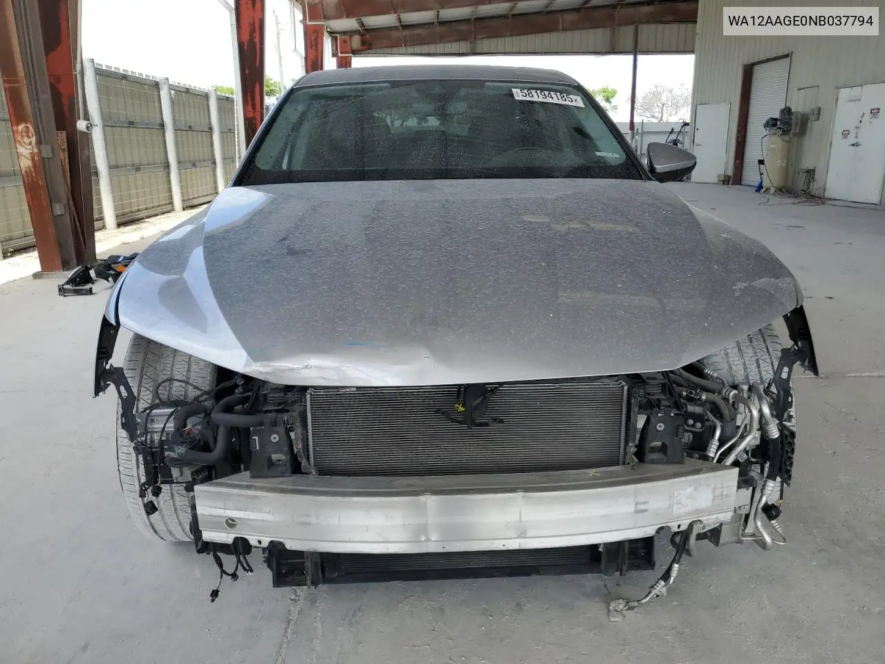 2022 Audi E-Tron Sportback Premium Plus VIN: WA12AAGE0NB037794 Lot: 58194185