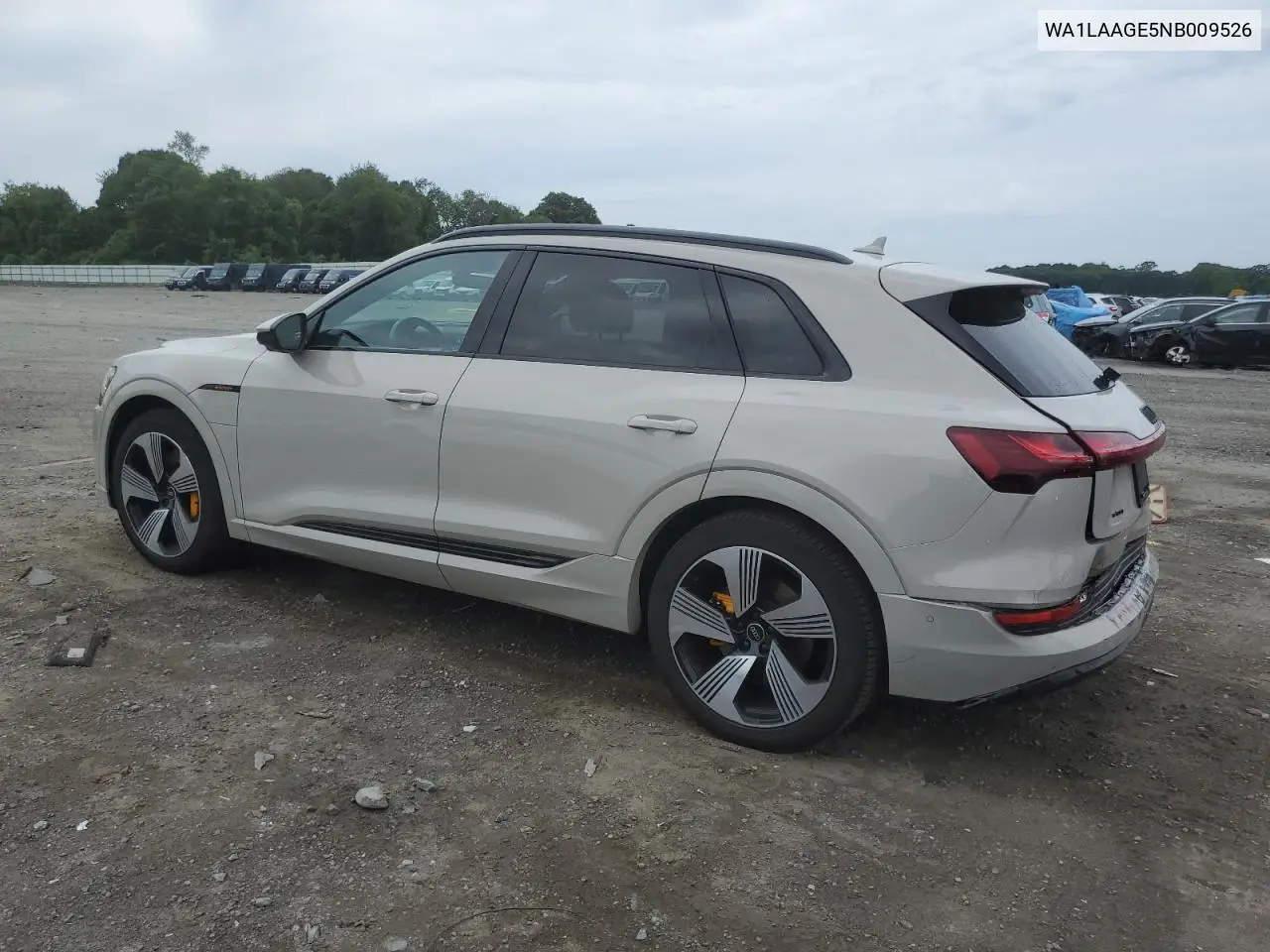 2022 Audi E-Tron Premium Plus VIN: WA1LAAGE5NB009526 Lot: 63073355