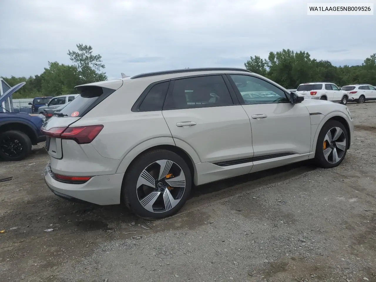 2022 Audi E-Tron Premium Plus VIN: WA1LAAGE5NB009526 Lot: 63073355