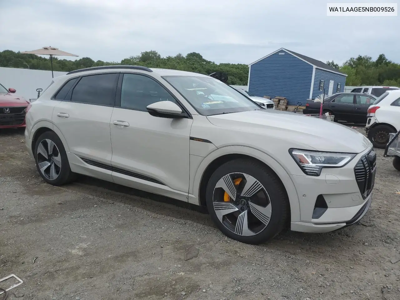 2022 Audi E-Tron Premium Plus VIN: WA1LAAGE5NB009526 Lot: 63073355