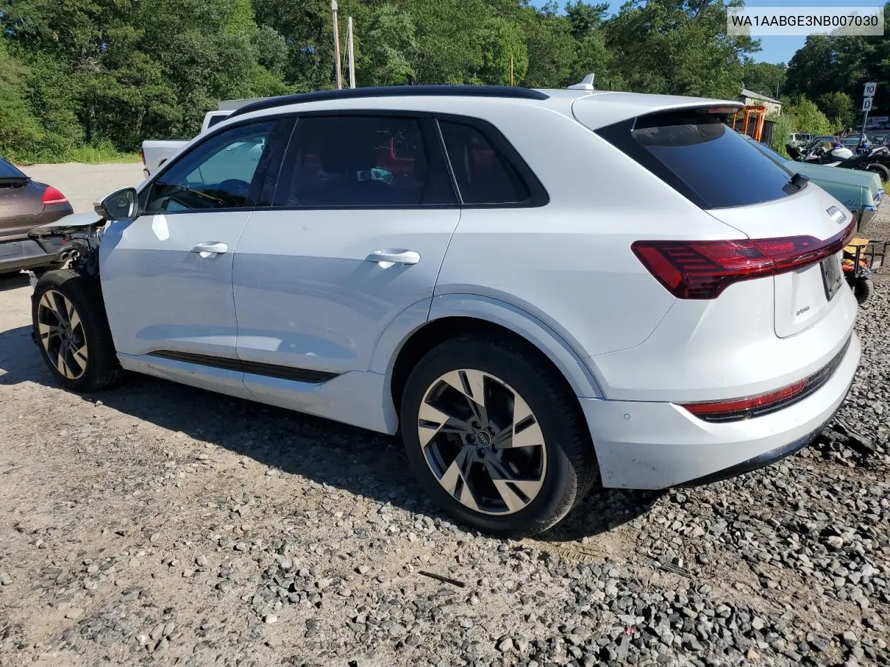 2022 Audi E-Tron Premium VIN: WA1AABGE3NB007030 Lot: 65065875