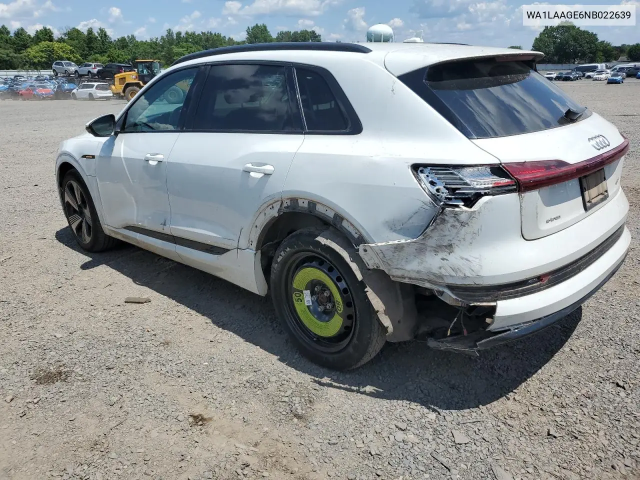 2022 Audi E-Tron Premium Plus VIN: WA1LAAGE6NB022639 Lot: 65705725