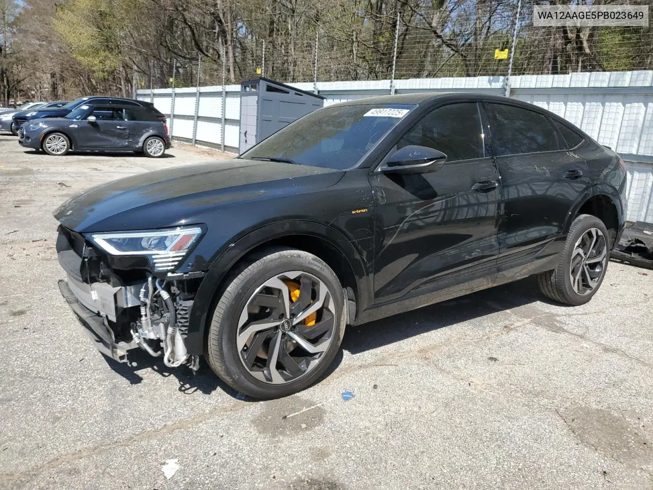 2023 Audi E-Tron Sportback Premium Plus VIN: WA12AAGE5PB023649 Lot: 49917225