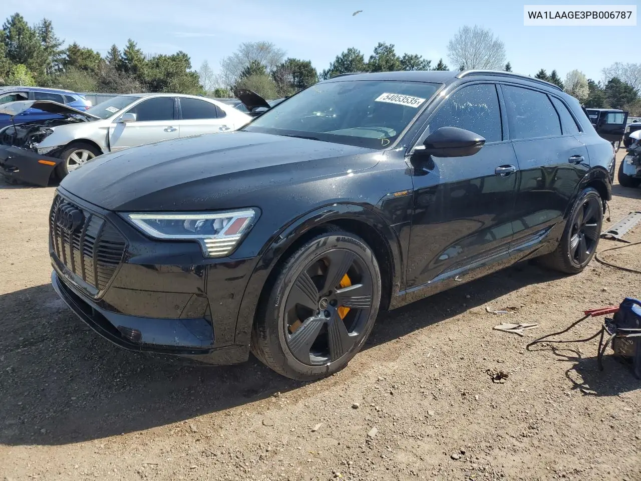 2023 Audi E-Tron Premium Plus VIN: WA1LAAGE3PB006787 Lot: 54053535