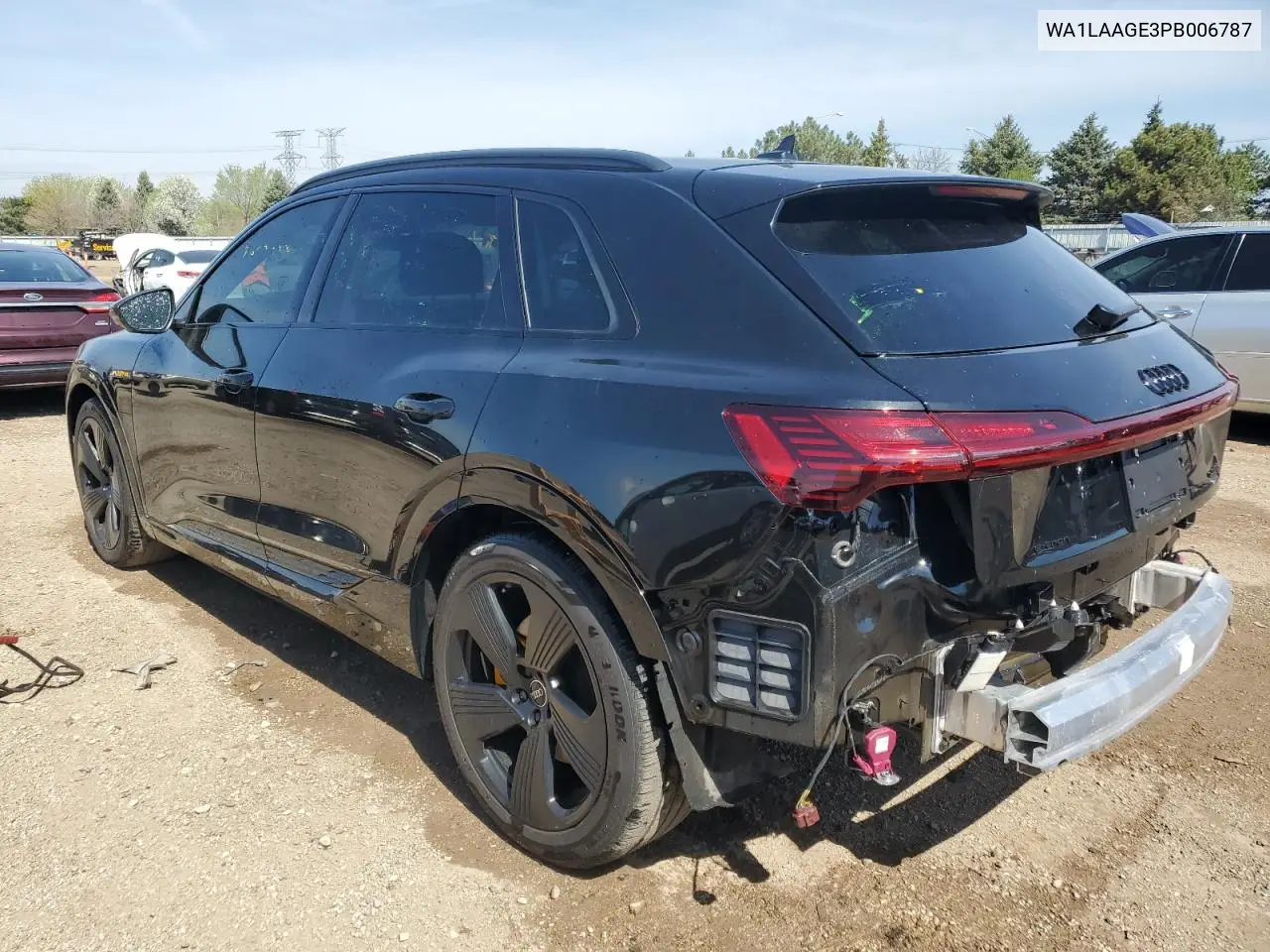 2023 Audi E-Tron Premium Plus VIN: WA1LAAGE3PB006787 Lot: 54053535