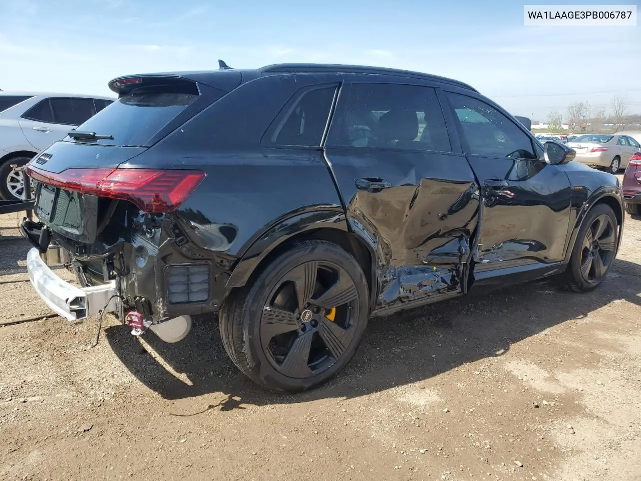 2023 Audi E-Tron Premium Plus VIN: WA1LAAGE3PB006787 Lot: 54053535