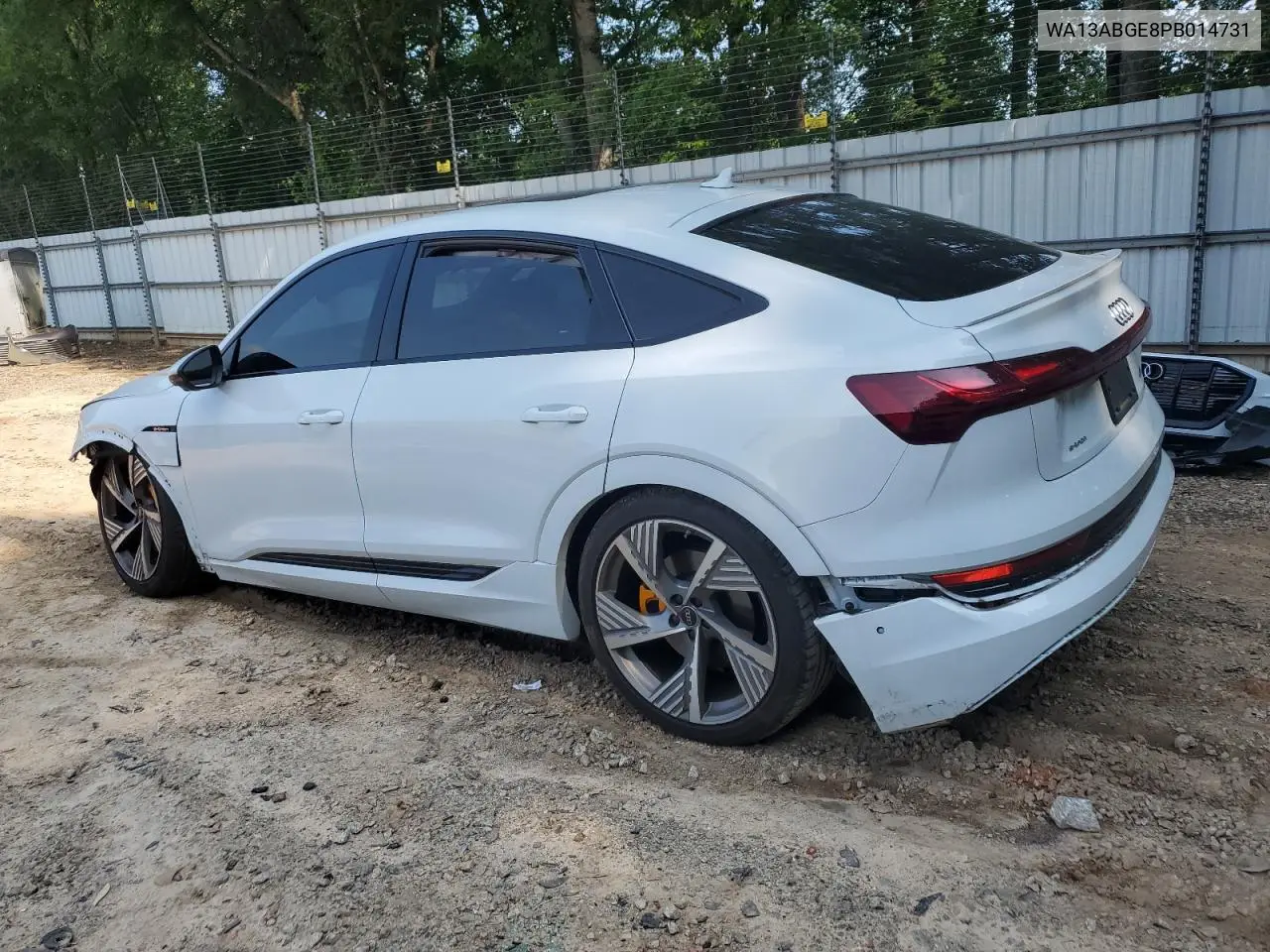 2023 Audi E-Tron Sportback Prestige VIN: WA13ABGE8PB014731 Lot: 59327665