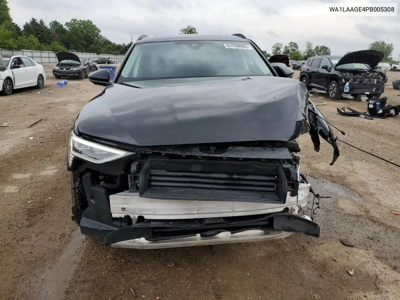 2023 Audi E-Tron Premium Plus VIN: WA1LAAGE4PB005308 Lot: 61150065