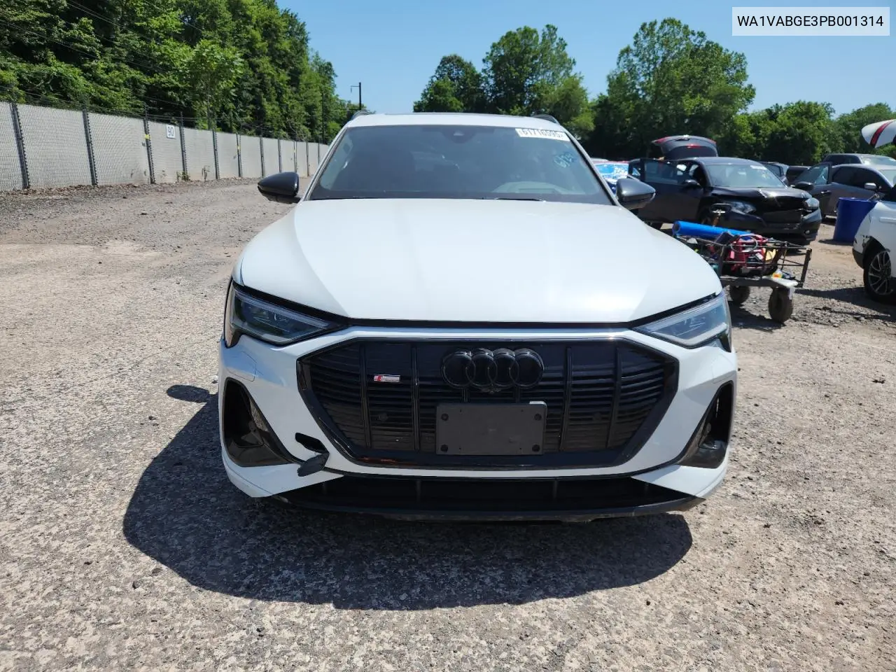 2023 Audi E-Tron Chronos VIN: WA1VABGE3PB001314 Lot: 61716595