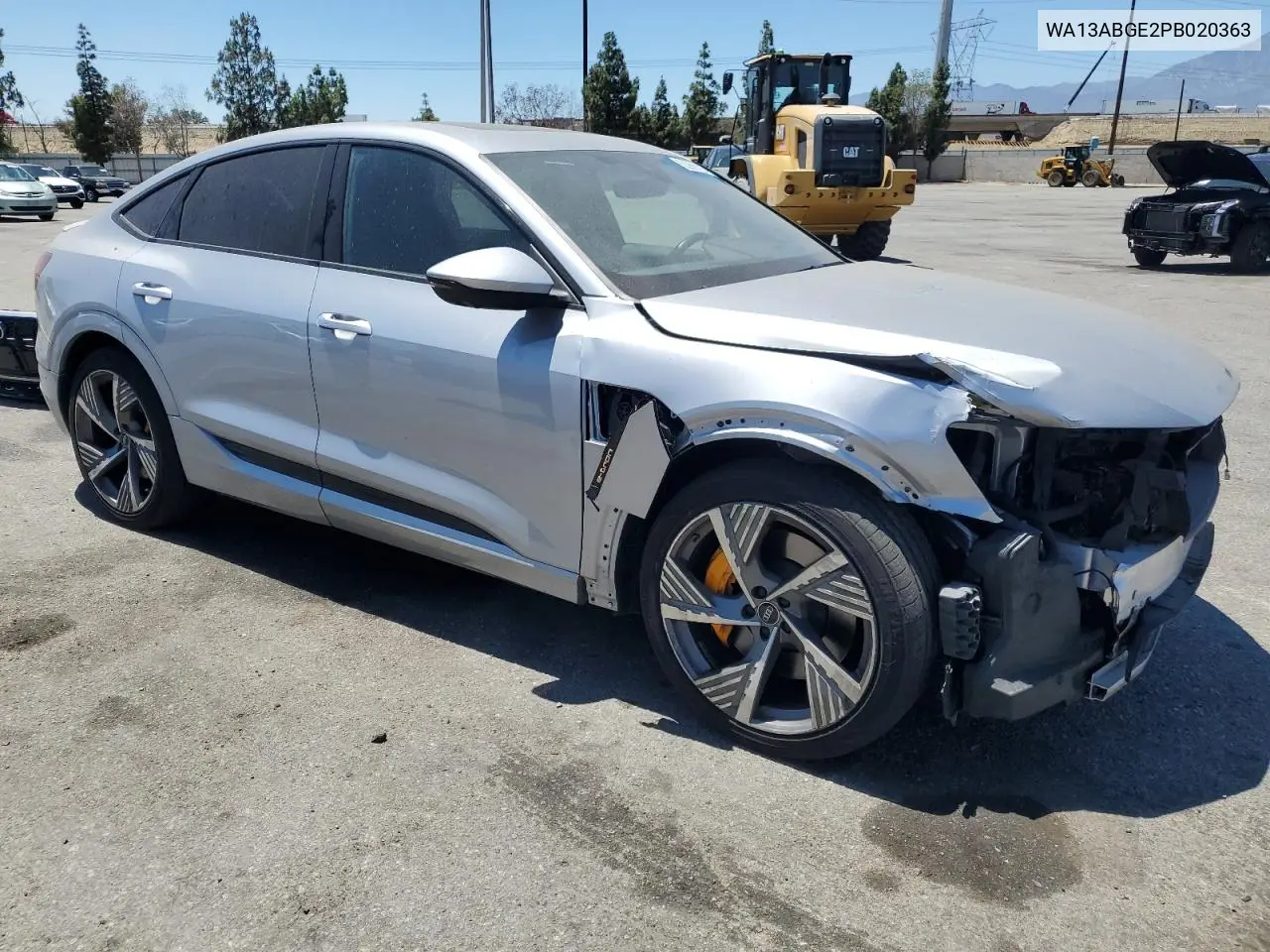 2023 Audi E-Tron Sportback Prestige VIN: WA13ABGE2PB020363 Lot: 62999105