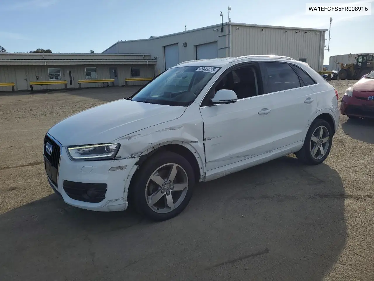 2015 Audi Q3 Premium Plus VIN: WA1EFCFS5FR008916 Lot: 46449625