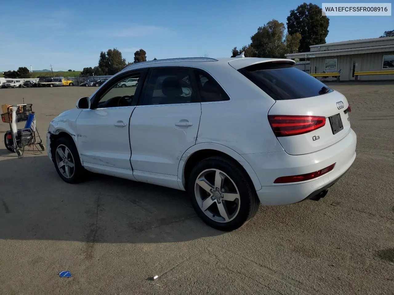 2015 Audi Q3 Premium Plus VIN: WA1EFCFS5FR008916 Lot: 46449625