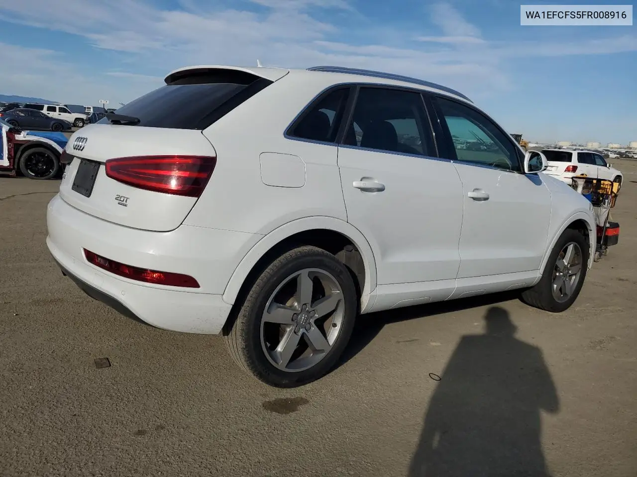 2015 Audi Q3 Premium Plus VIN: WA1EFCFS5FR008916 Lot: 46449625