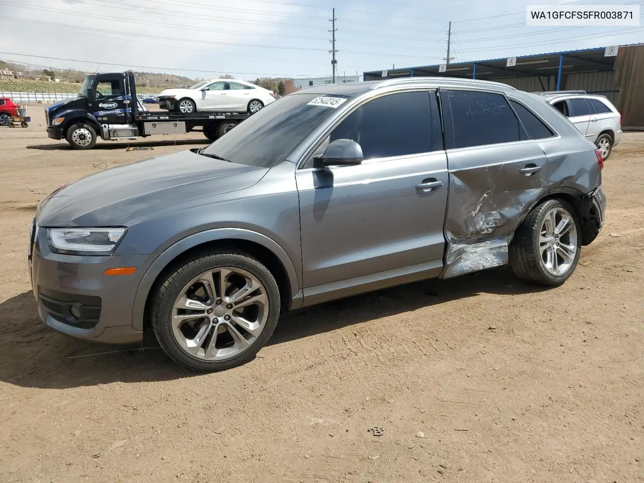 2015 Audi Q3 Prestige VIN: WA1GFCFS5FR003871 Lot: 52540245