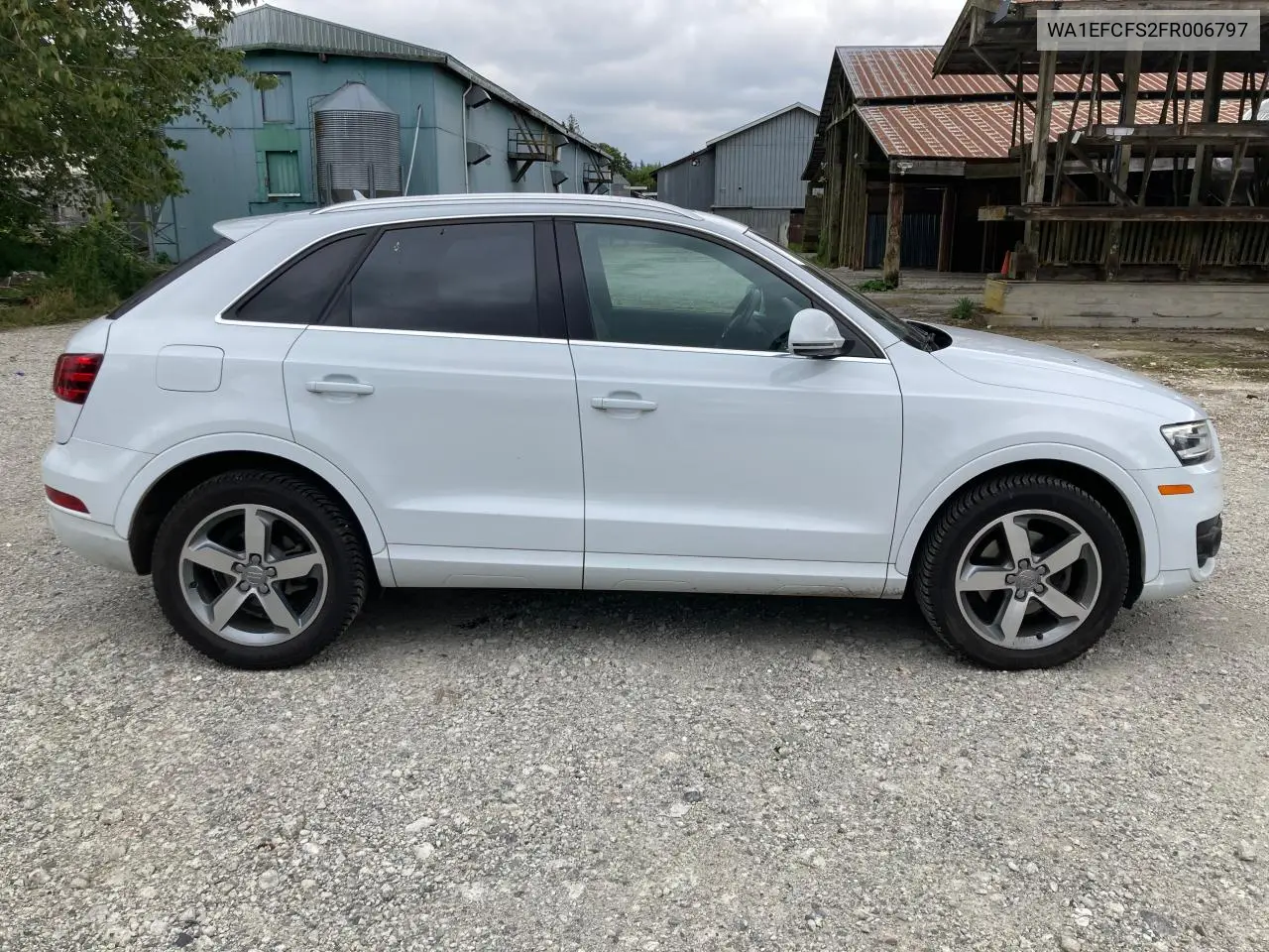 2015 Audi Q3 Premium Plus VIN: WA1EFCFS2FR006797 Lot: 55071595