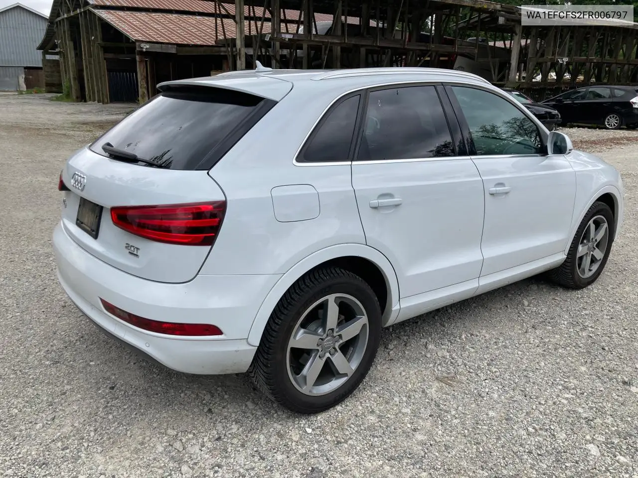 2015 Audi Q3 Premium Plus VIN: WA1EFCFS2FR006797 Lot: 55071595