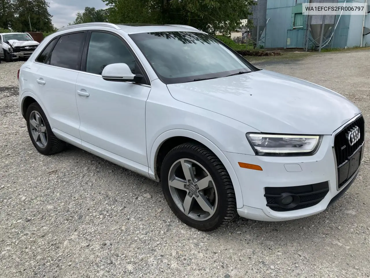 2015 Audi Q3 Premium Plus VIN: WA1EFCFS2FR006797 Lot: 55071595
