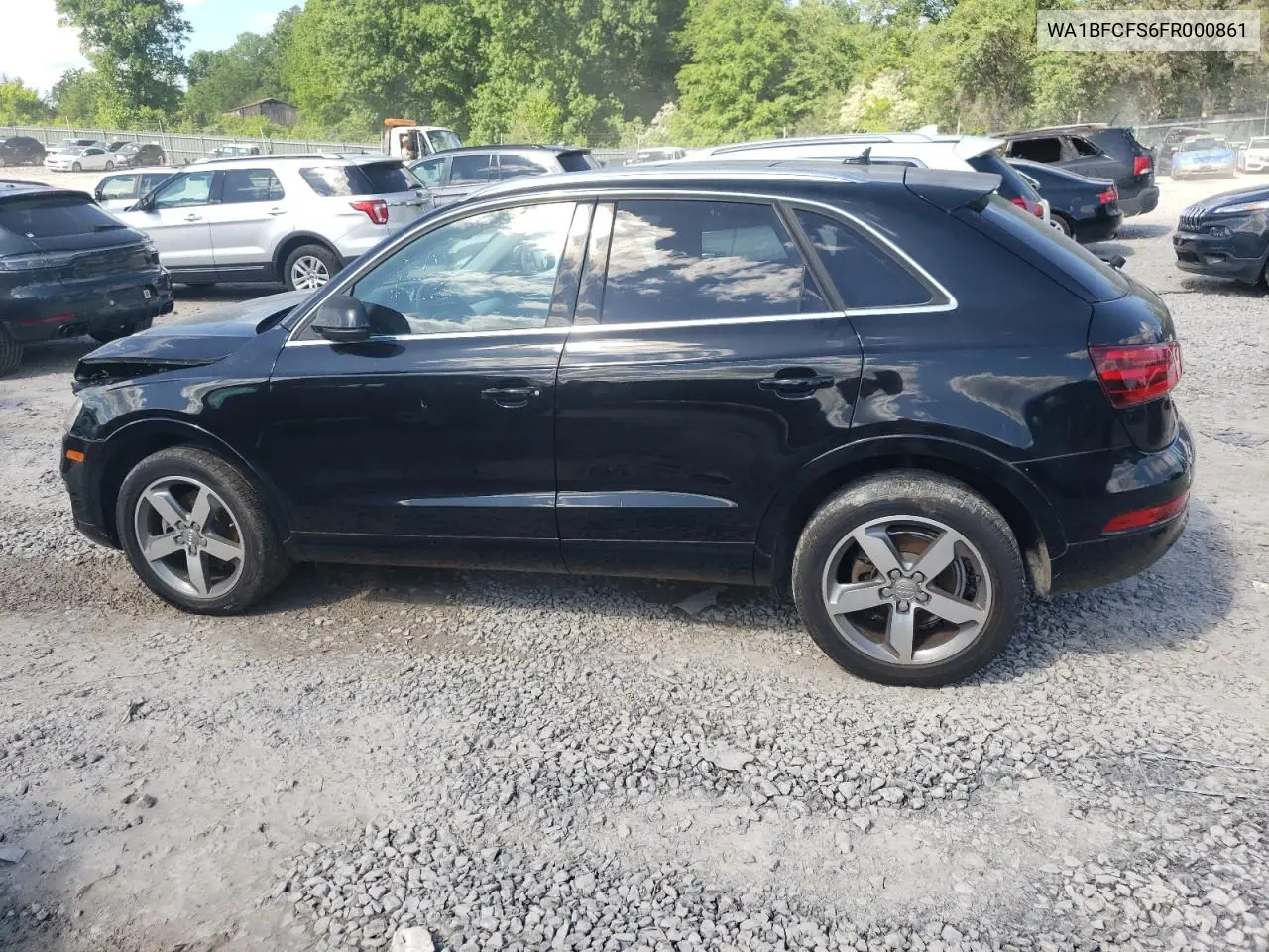 2015 Audi Q3 Premium Plus VIN: WA1BFCFS6FR000861 Lot: 55849265