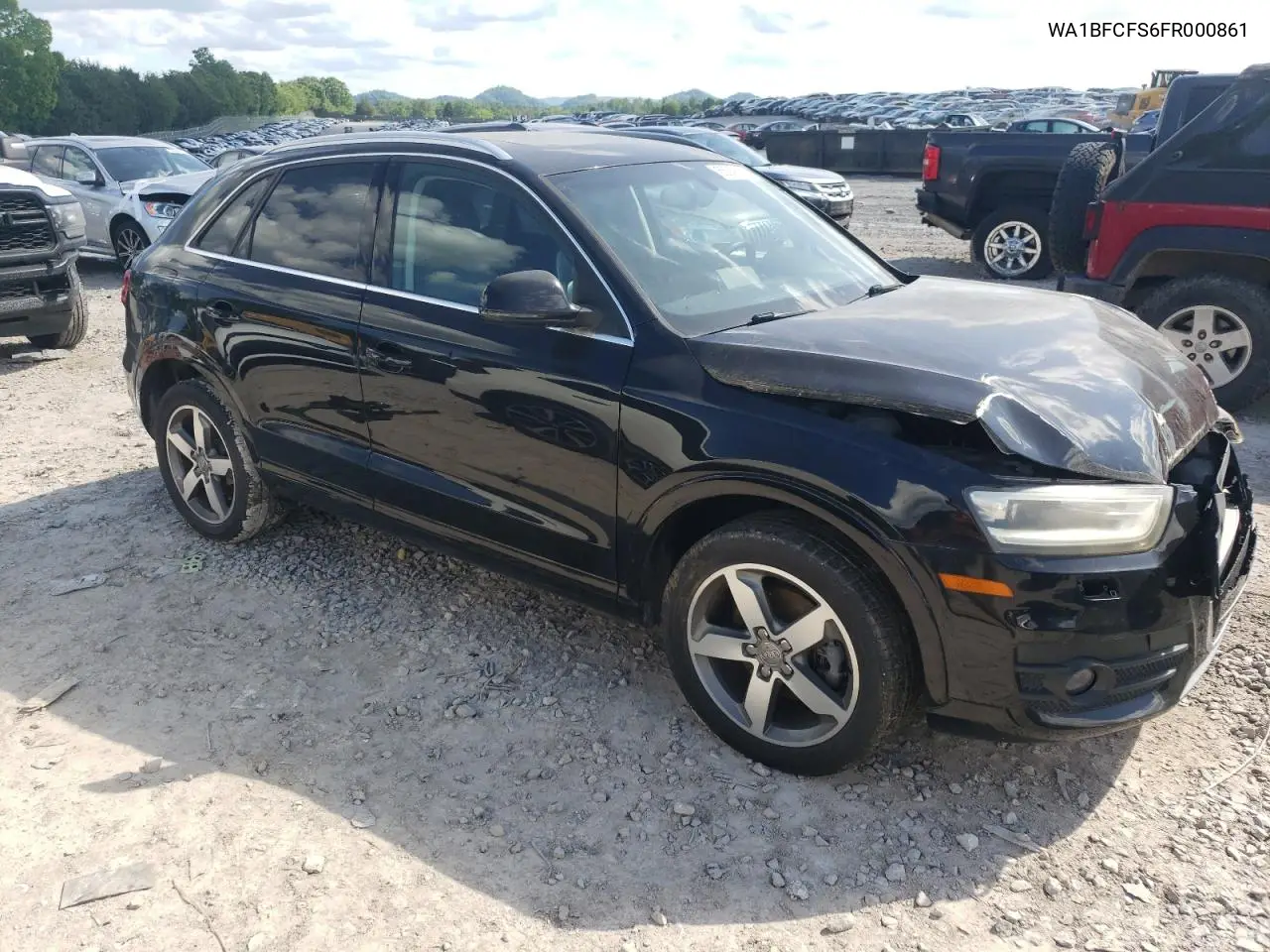 2015 Audi Q3 Premium Plus VIN: WA1BFCFS6FR000861 Lot: 55849265