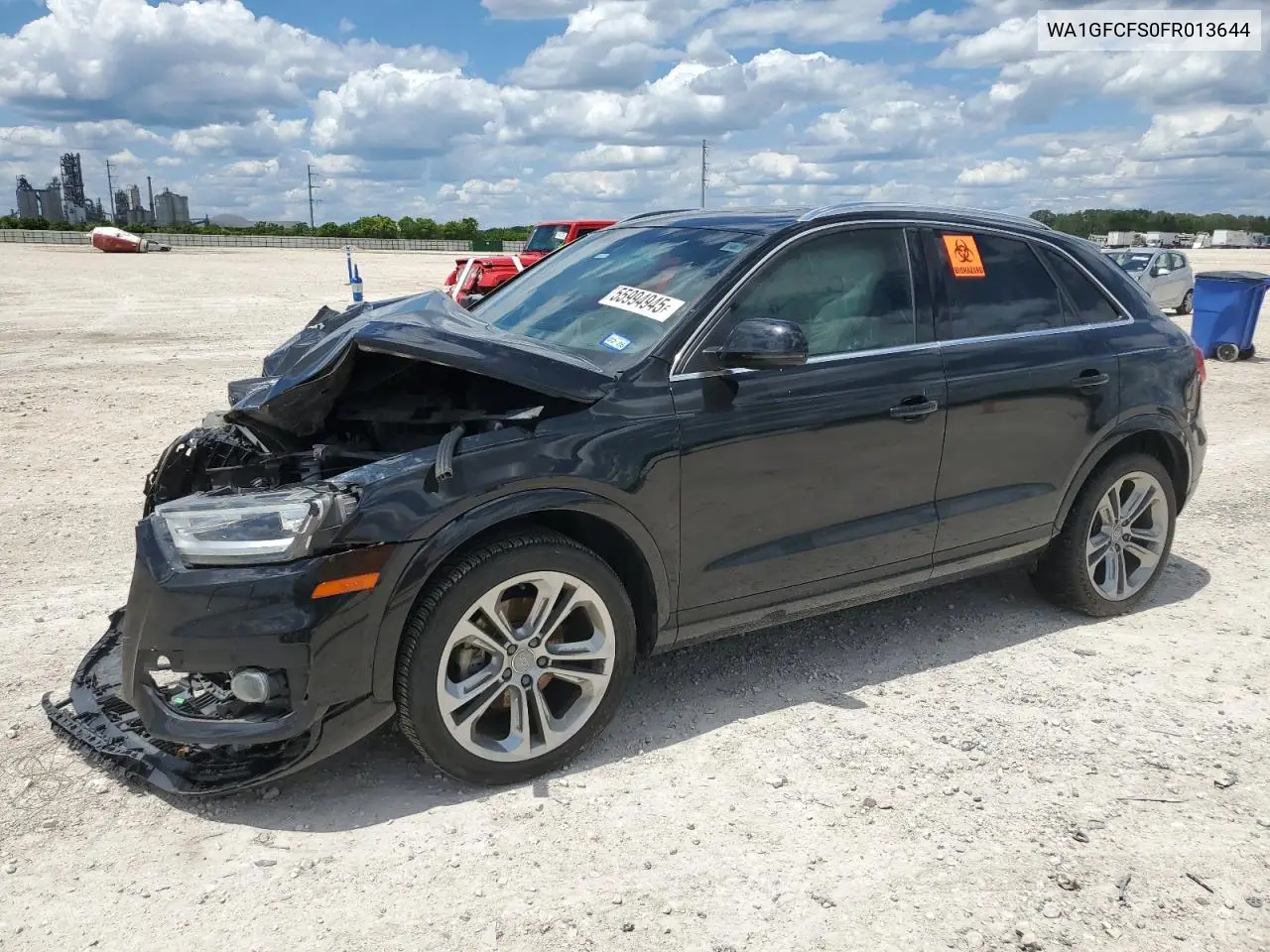 2015 Audi Q3 Prestige VIN: WA1GFCFS0FR013644 Lot: 55994945