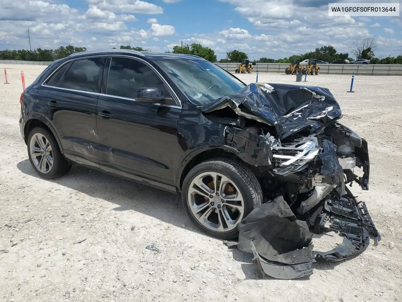2015 Audi Q3 Prestige VIN: WA1GFCFS0FR013644 Lot: 55994945