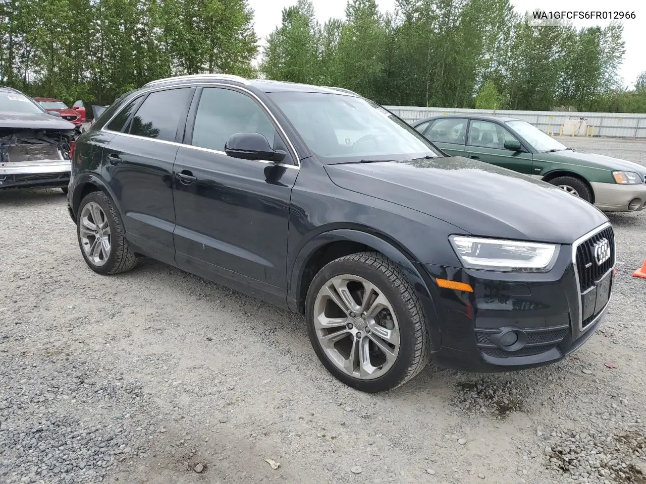 2015 Audi Q3 Prestige VIN: WA1GFCFS6FR012966 Lot: 56002805