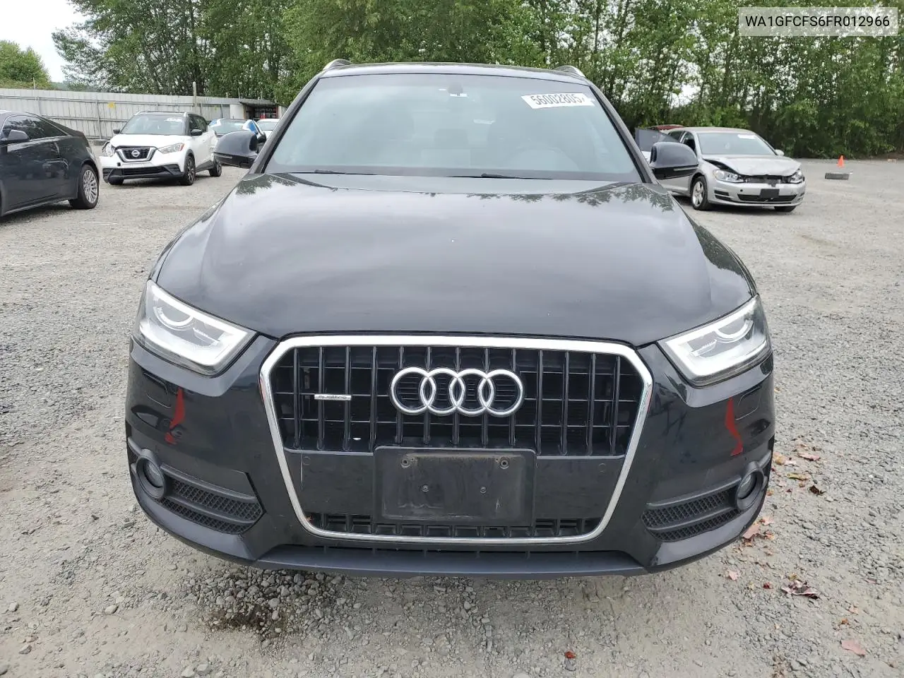 2015 Audi Q3 Prestige VIN: WA1GFCFS6FR012966 Lot: 56002805