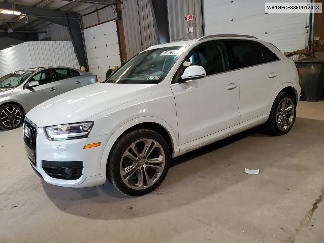 2015 Audi Q3 Prestige VIN: WA1GFCFS8FR012418 Lot: 56099805