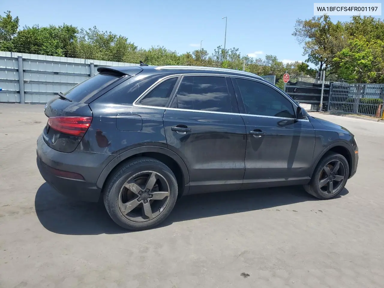 2015 Audi Q3 Premium Plus VIN: WA1BFCFS4FR001197 Lot: 56190845
